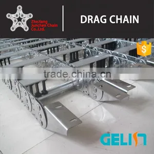 TLG Galvanized Steel Wire Carrier Electric Cnc Cable Drag Protection Chain thumbnail-4