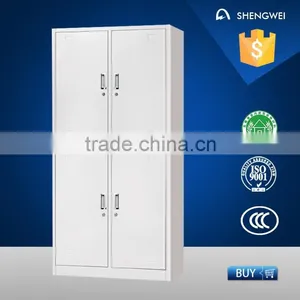 Hot Selling Steel Wardrobe Locker Shelf Cabinet Steel Locker for Sale thumbnail-1
