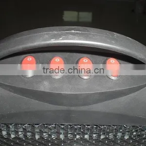 Grey Electric Heater In 3 Lamps thumbnail-5