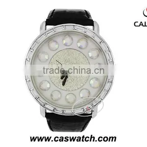 Big Case Ladies Diamond Watch Woth Crystal Index thumbnail-1