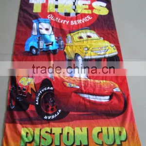 100% Cotton Reactive Printed Beach Towel for Kids thumbnail-3