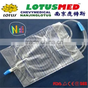 Disposable Pvc Sterile Urine Bag(double Valve) thumbnail-1