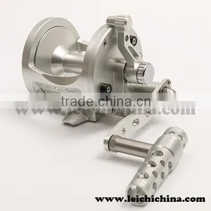 Stock Available Precision Machined Stainless Steel Fishing Jigging Reel thumbnail-2