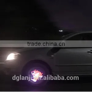 Popurlar Programmable 40LED 50 Pictures Car Wheel Light thumbnail-1