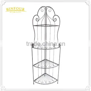 NEW Freestanding Painted Metal 3 Tire Shelf Display thumbnail-4