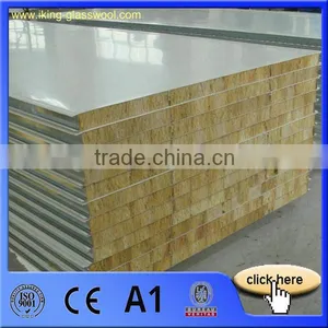 Wall Insulation Rock Mineral Wool Sandwich Panel thumbnail-1