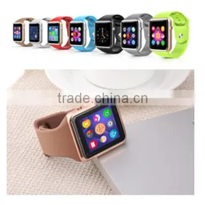 2016 Most Fashionable Multifunctional Metal Plating 1.54 Inch MTK6260 A A1 Smart Watch for Mobile Phone thumbnail-4