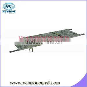 EA-1E1 Stainless Steel Folding Pole Stretcher thumbnail-1