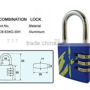 Aluminum Padlock Unity Lock Cute Combination Lock Xiaoboshi Lock thumbnail-2