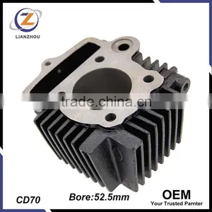 China OEM Motorcycle Aluminium Cylinder CD70 thumbnail-3