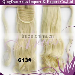 Wholesale Premium Fashion Cheap Heat Resistant Synthetic Ponytail thumbnail-5