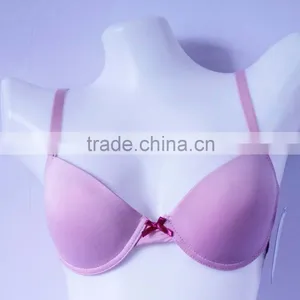 China Bra Factory Plain Color Seamless Push up Bra Women thumbnail-1