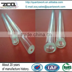 Mini Extruded Rubber Thread Borosilicate Glass Tube/Test Tube thumbnail-1