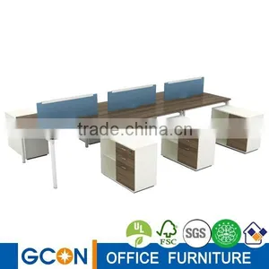 Wholesale Office Cubicles Workstation Desk With Partition Wall OEM China Furniture Factory thumbnail-4