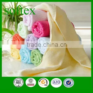Quick Water Absorption Multi Color Bamboo Fiber Face Washer Towel thumbnail-2