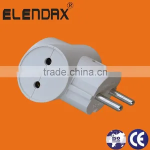 EU Power Supply Electric Plug Socket Adaptor (P7032) thumbnail-1