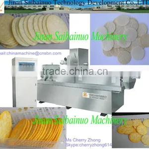 Crunch Rice Crackers Extrusion Equipment thumbnail-2