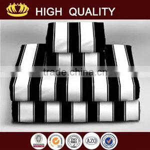 100% COTTON Plain Dyed Black and White Towels thumbnail-1