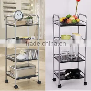 Hot Selling 4 Tier Removable Metal Storage Cart thumbnail-1