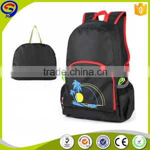 Hot Selling! Cheap Price! Free Sample! Waterproof Foldable Nylon Backpack thumbnail-4
