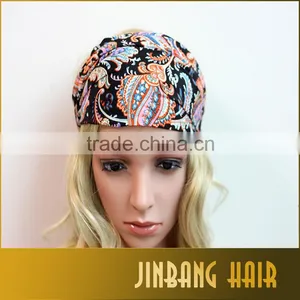 2016 New Arrival Wholesale Products Headband Cotton Yoga Headband for Lady thumbnail-3