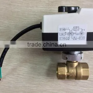 2 Way 220V Electric Motorized Flow Control Actuator Valve thumbnail-3