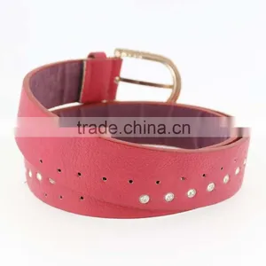 Women's Fashion Rhinestone Studded Belt With Shiny Gold Rhinestone Buckles in Yiwu thumbnail-5