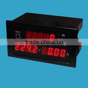 Voltage, Current, Apparent Power, Power 4 in 1 Digital LED Meter thumbnail-1