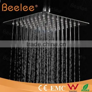 Beelee 2mm Ultrathin Stainless Steel Bath Shower Head thumbnail-2