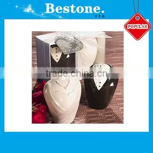 Bridegroom and Bride Bird Design Seasoning Pot Tableware Wedding Gifts thumbnail-1