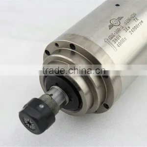 Toauto GDZ100-3(380V) Water Cooled ac Motor Spindle 24000rpm 3kw thumbnail-1