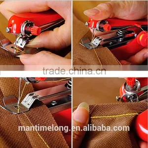 Portable Sewing Machine Manual Portable Hand Sewing Machine Mini Handy Sewing Machine thumbnail-1