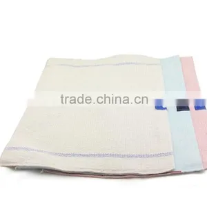 100%cotton Super Water and Oil Absorbent White Floor Cleaning Cloth thumbnail-1