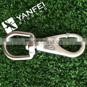 Stainless Steel-AISI304/316 Snap Hook With Swivel Eye thumbnail-3