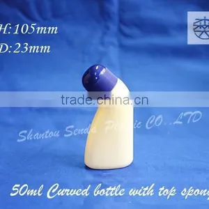 50ml Sponge Applicator Bottle, Plastic Bottle With Sponge Head, Sponge Applicator Head thumbnail-2