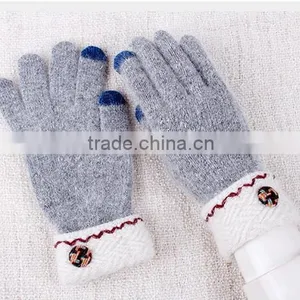 Hot Christmas Gift For Girlfriend Cute Design Touch Screen Gloves For All Smart Devices thumbnail-2