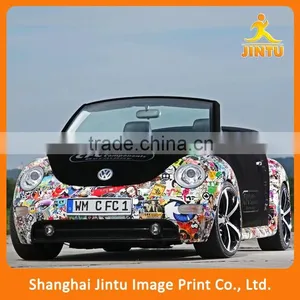 2016 For Custom Pvc Windshield Side Decor Design Window Decal Print Sample Vinyl Paper Car Modification Full Body thumbnail-1