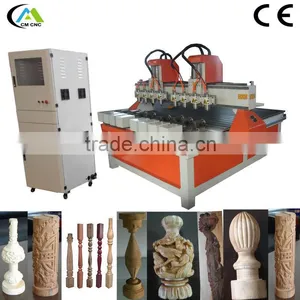 CM-1325 High Efficiency (Multi-heads) Woodworking CNC Router thumbnail-1