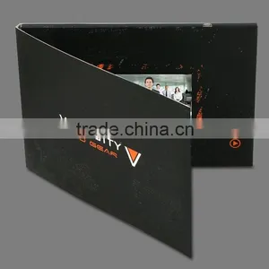 2016 Creative TFT LCD Video Greeting Card, Promotional Video Brochure Card thumbnail-3
