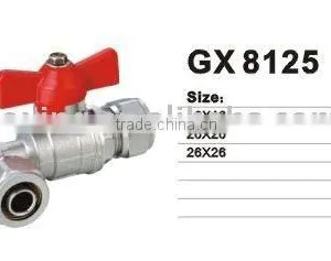 Brass Bow Union Ball Valve thumbnail-1