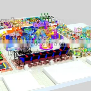 Large Size New Design Interesting Naughty Amusement Castle/Commercial Indoor Playground thumbnail-1