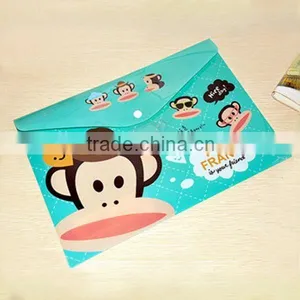XG-50022 A4 Clear File Folder Document Holder Certificate Holder File Folder in Black Color Soft Plastic File Folder thumbnail-1