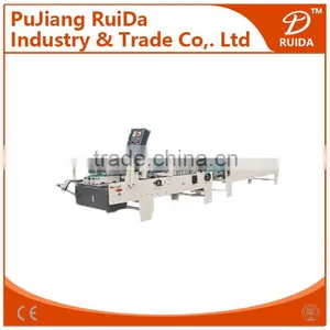 ZH-800A Carton Machinery Full Automatic Micro Corrugated Box Pasting Machine thumbnail-1