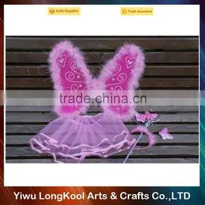 High Quality Fashion Girls Dress up Party Fairy Wings Costume Halloween Butterfly Wings Costume thumbnail-1