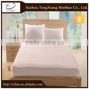 Luxury Solid Color 100% Silk Bed Fitted Sheet, Can Customized thumbnail-1