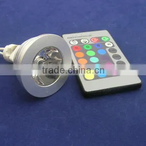Aluminium Alloy Led Rgb Spotlight, ir Control 5w Rgb Spotlight thumbnail-1