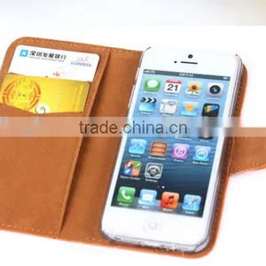 Hot Selling High Class PU Leather Phone Case With Stand in Dongguan thumbnail-3