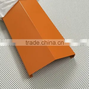 Modern Painting Weather Resistant Aluminum / Metal V Shaped Strip Ceiling, Types of Outdoor Ceiling Suspended Ceiling Board thumbnail-3