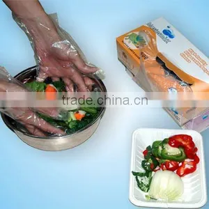 100% Raw Material PE Sanitary Gloves thumbnail-1