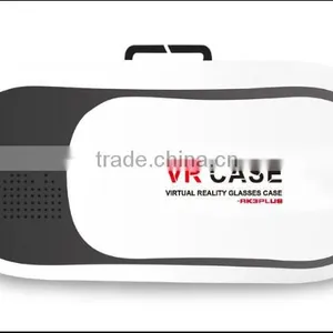 2016 Virtual Reality Glasses VR Box Fit 4.7 to 6.0 Inch Mobile Phone 3 d Glasses Print Logo vr Headset thumbnail-3